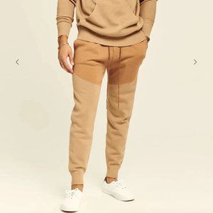 NWT SER.O.YA Sandra Joggers Camel Combo Small